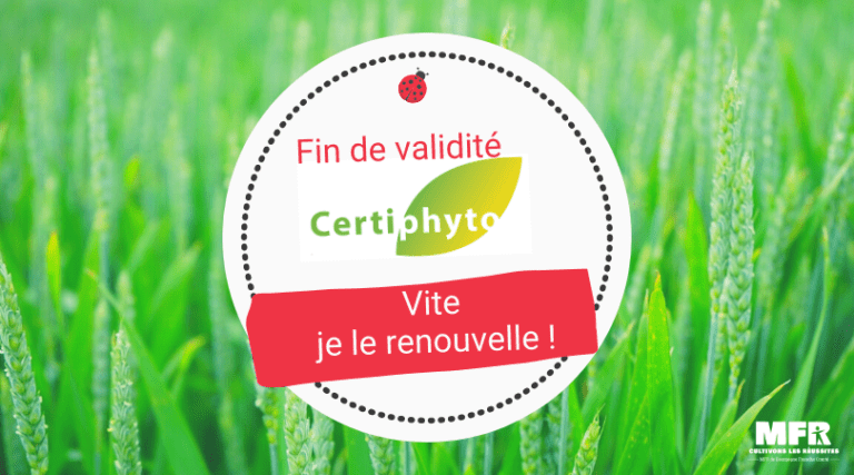 Renouvellement Certiphyto  MFR